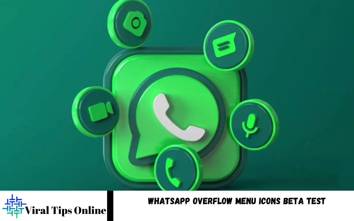 Whatsapp Overflow Menu Icons Beta Test