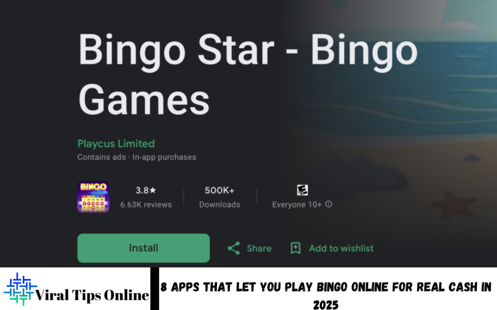 Apps That Let You Play Bingo Online for Real Cash