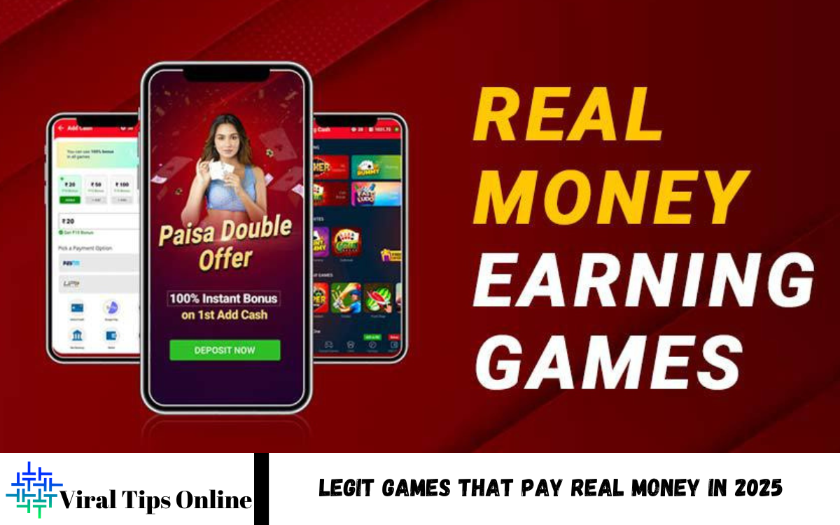Legit Games That Pay Real Money