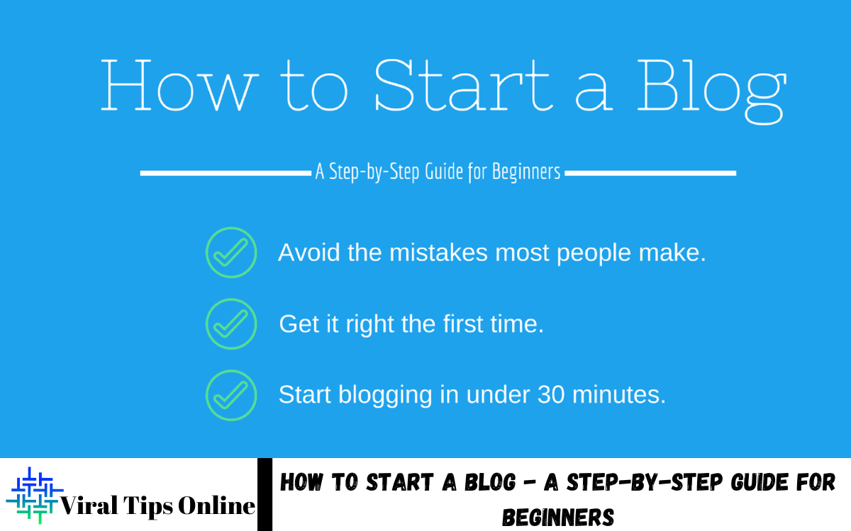 How to Start a Blog