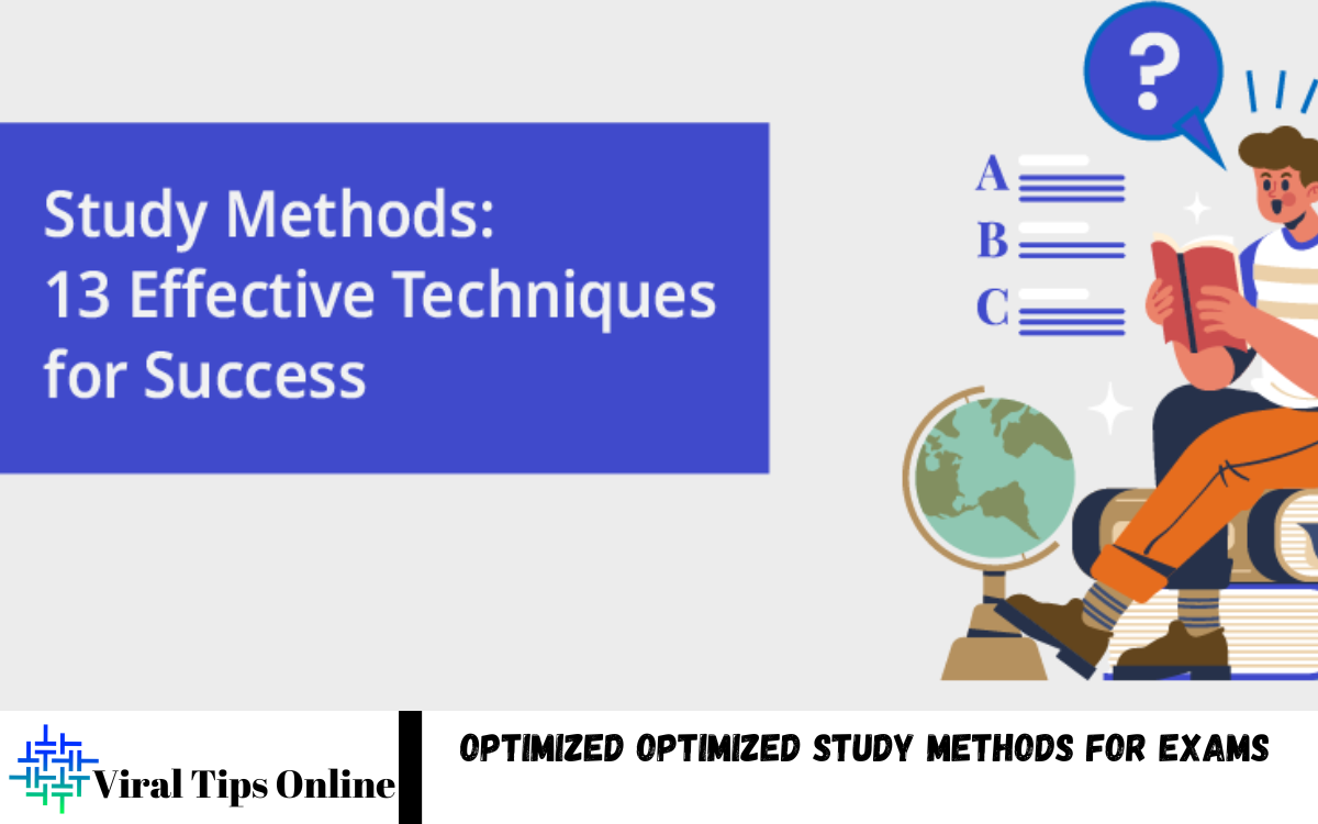 Study Methods for Exams