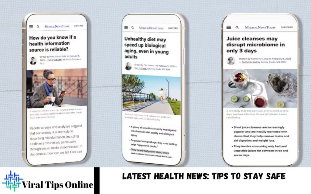Latest Health News